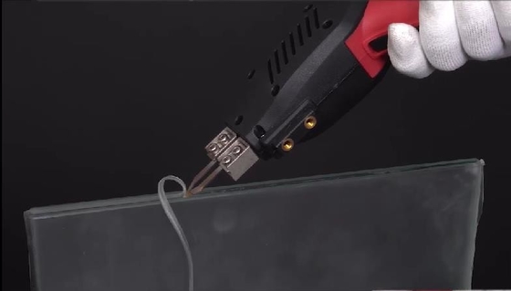 ガラス スクレーパーの接着剤のための手持ち型の空冷の熱いカッター