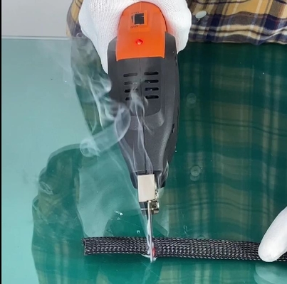 電気手持ち型の空冷熱いロープの布の生地のカッター